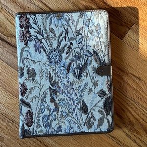Floral Portfolio with notepad